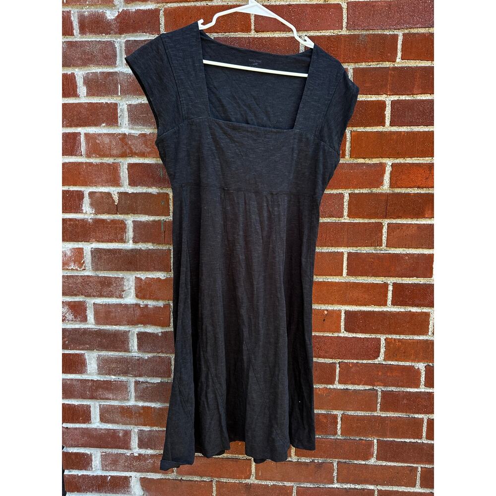 Horny Toad Toad&Co Black Jersey Knit Dress Women’s Small Square Neck Dress
